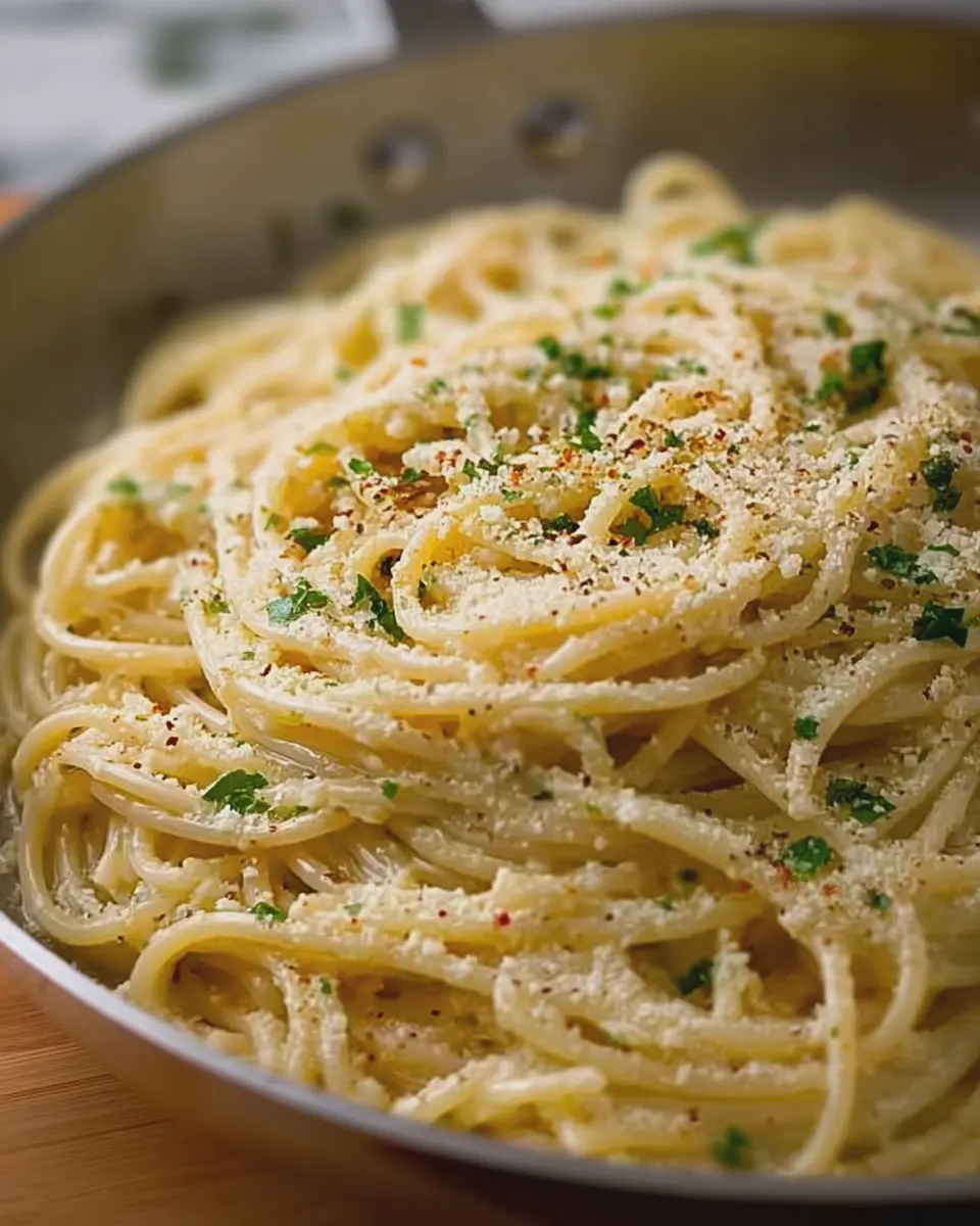 Garlic Parmesan Pasta