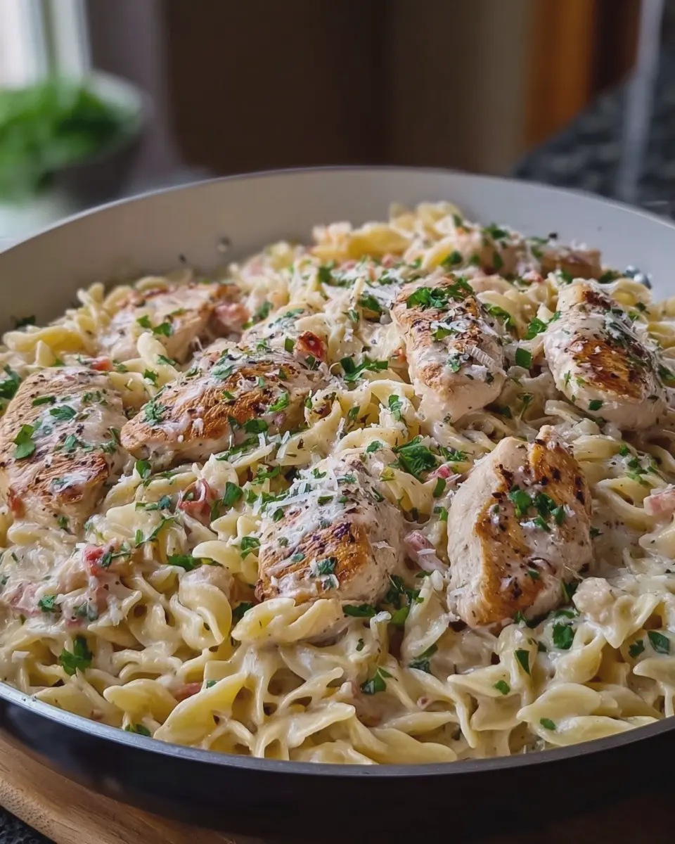 Italian Creamy Chicken Pasta