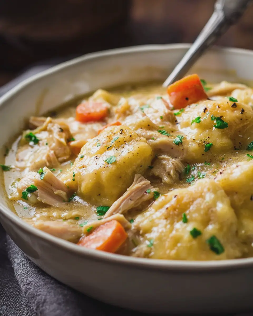 Crock Pot Chicken and Dumplings