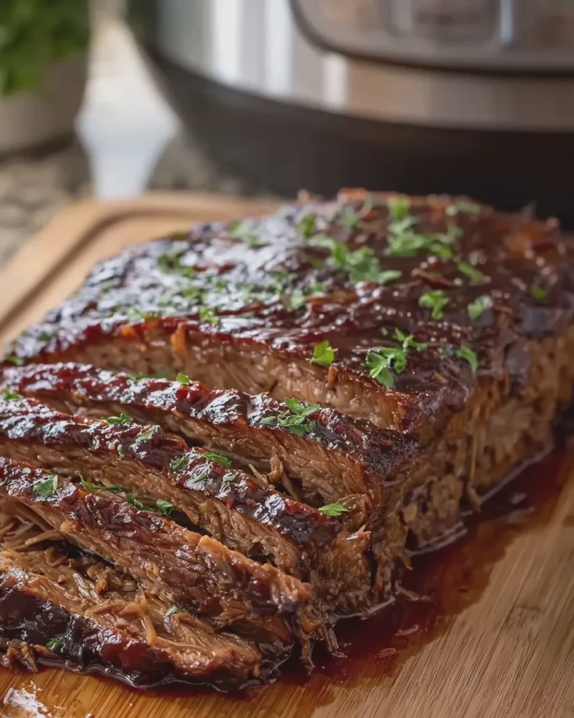 Slow Cooker BBQ Brisket