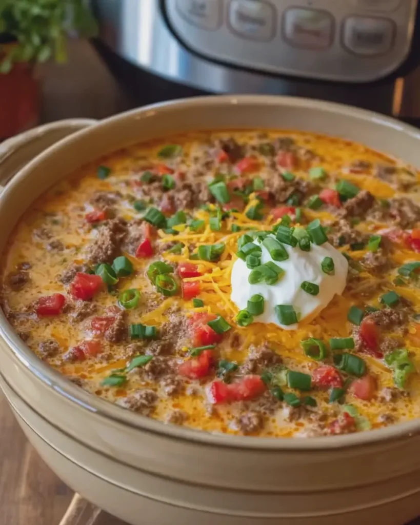 Creamy Cheesy Taco Soup