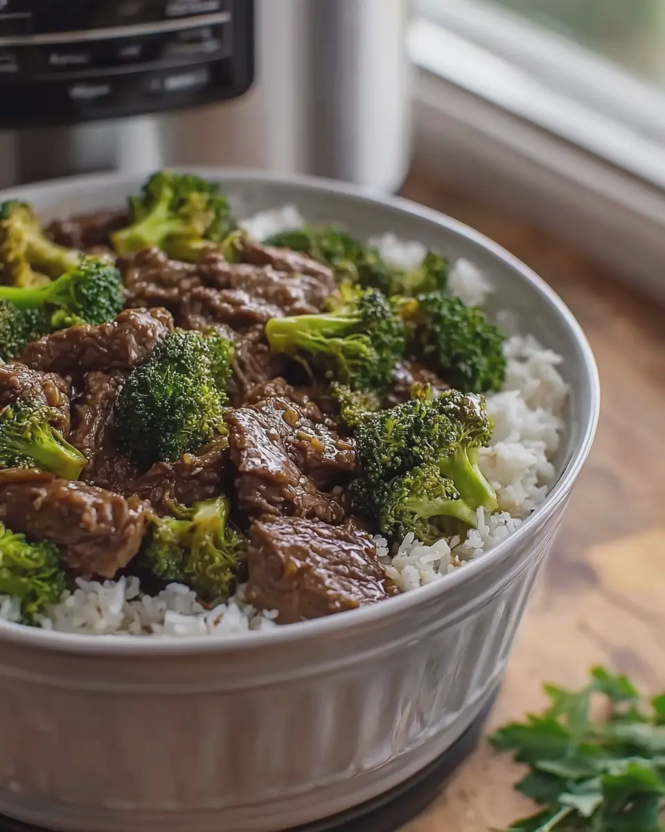 Slow Cooker Beef and Broccoli