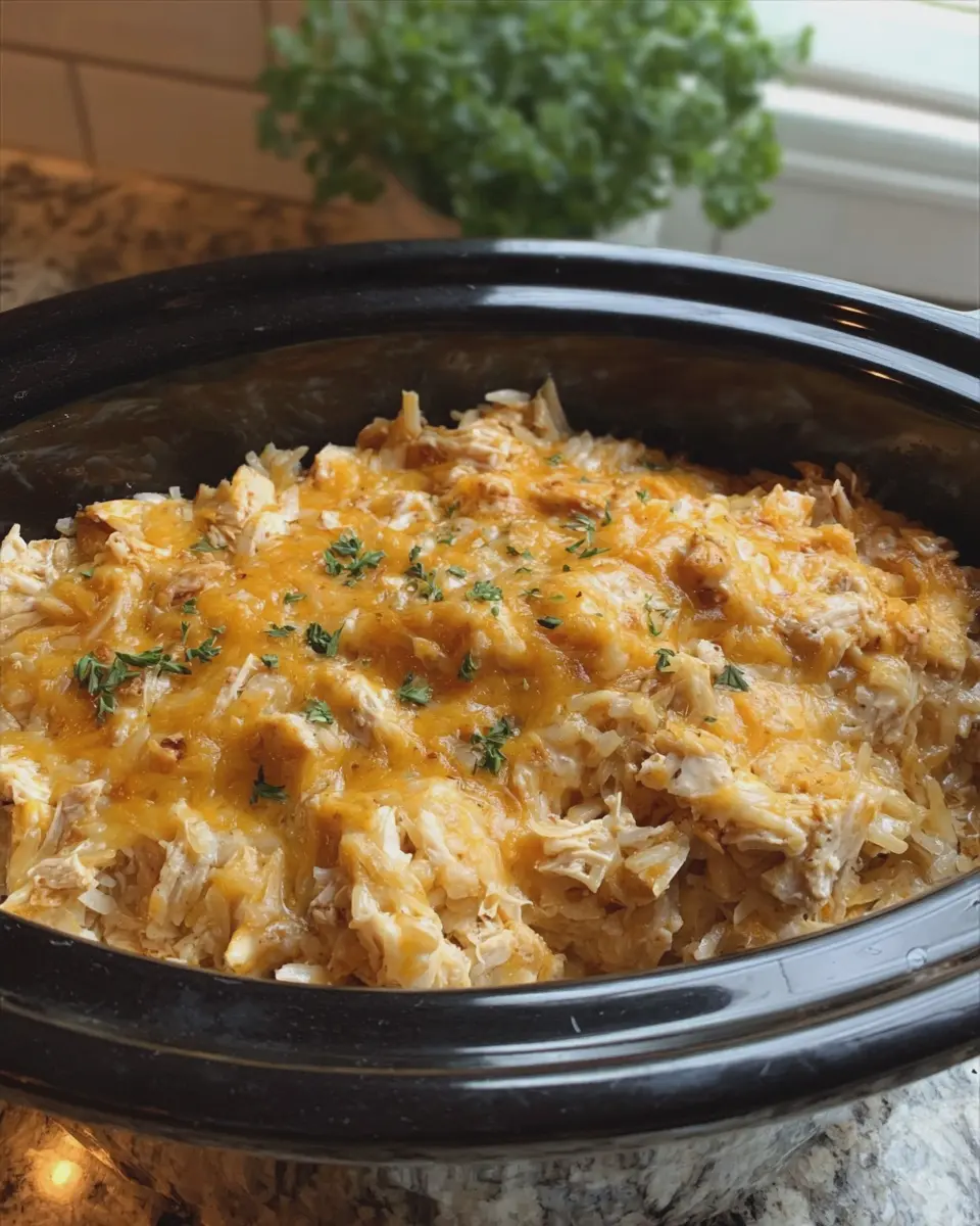 Crockpot Million Dollar Chicken Casserole