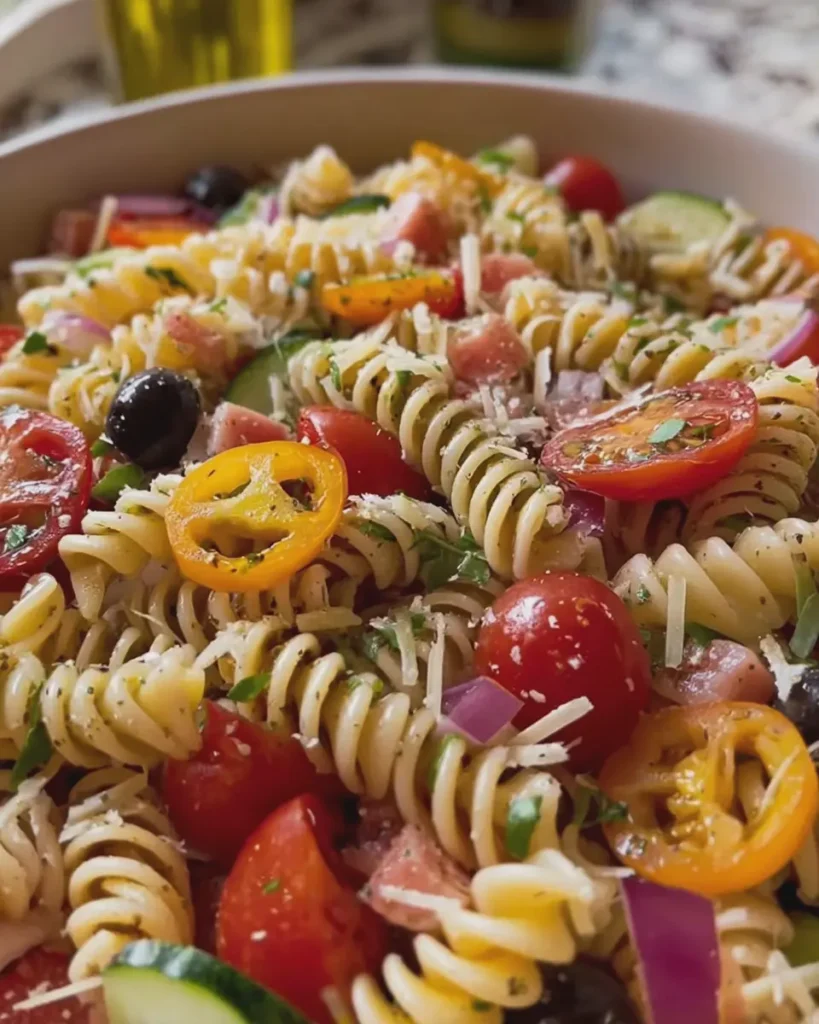 Quick and Easy Italian Pasta Salad Recipe
