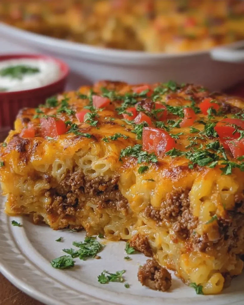 Cheeseburger Casserole