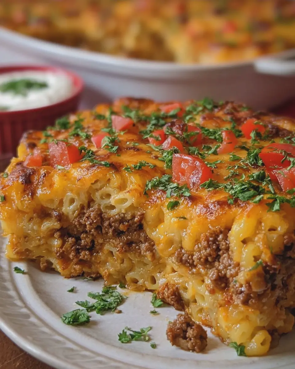 Cheeseburger Casserole