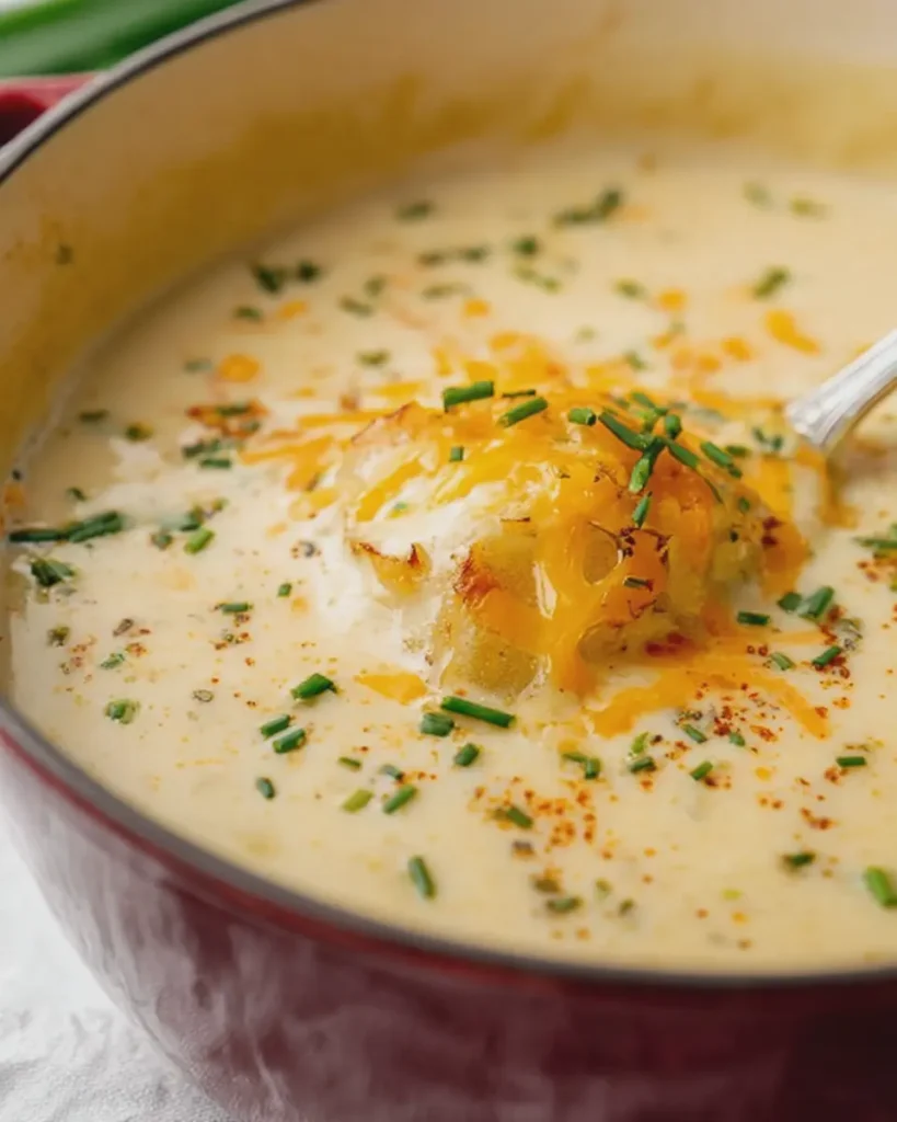 Creamy Cheesy Potato Soup
