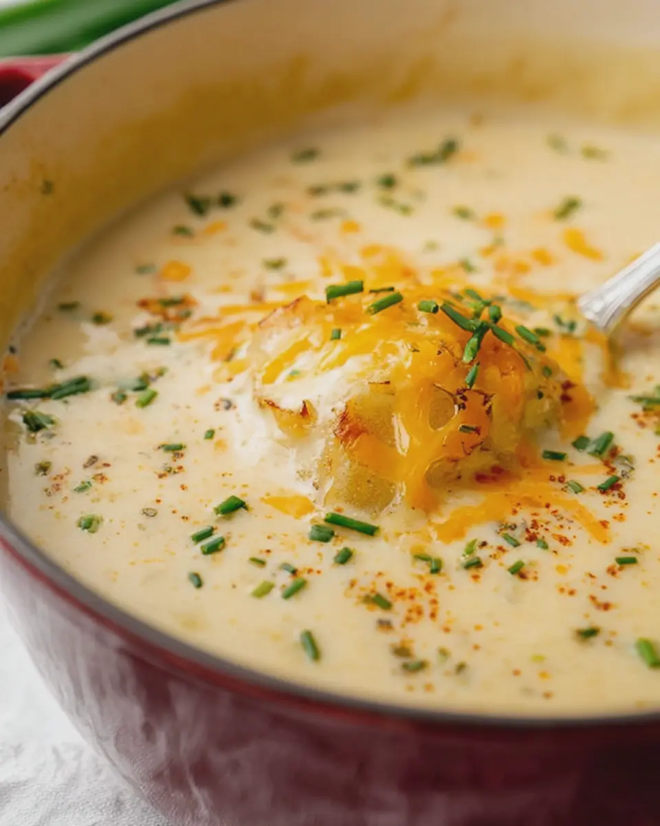 Creamy Cheesy Potato Soup