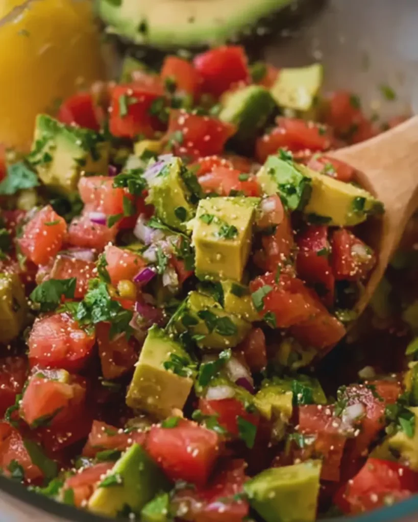 Fresh Avocado Tomato Salsa