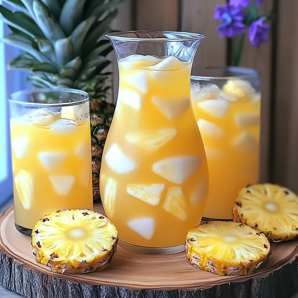 Pineapple lemonade recipe
