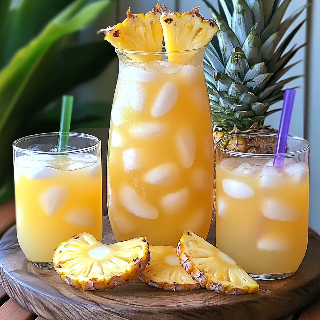 Refreshing summer punch
