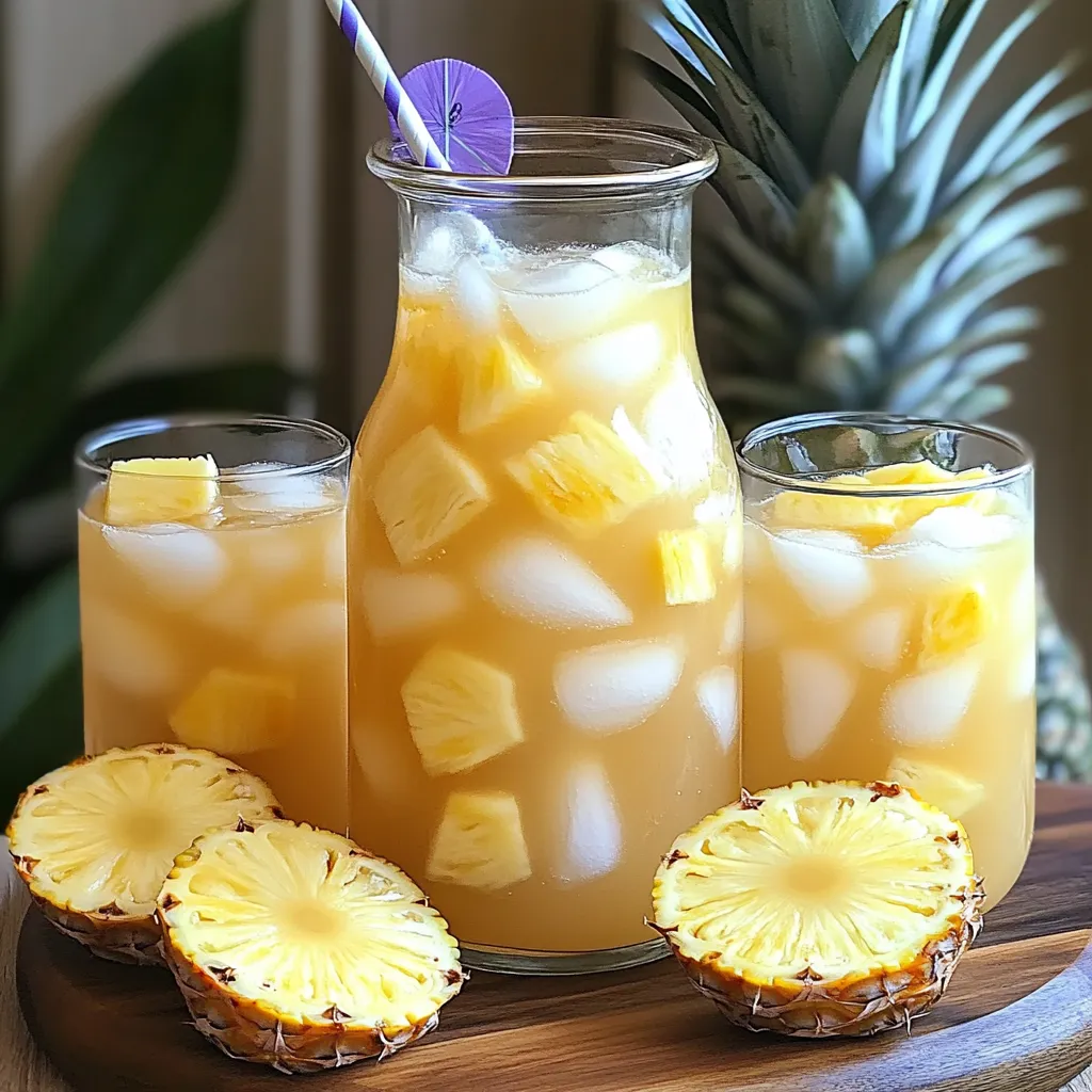 Refreshing summer punch
