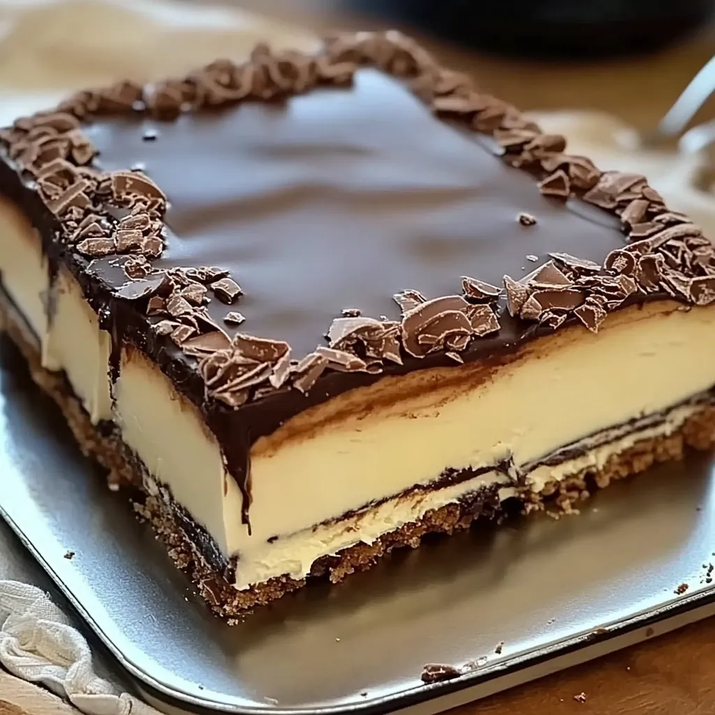 No-bake layered cake
