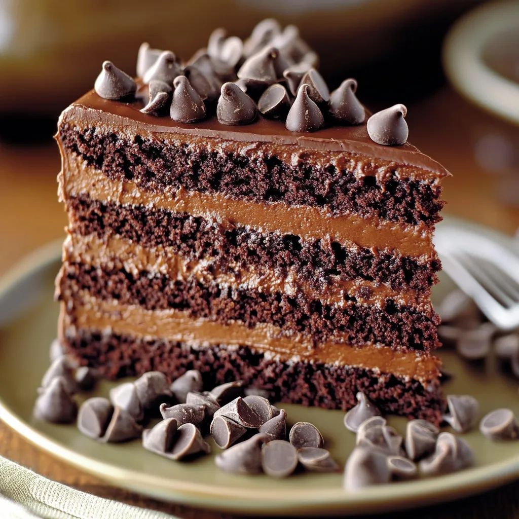 Dairy-free chocolate cake
