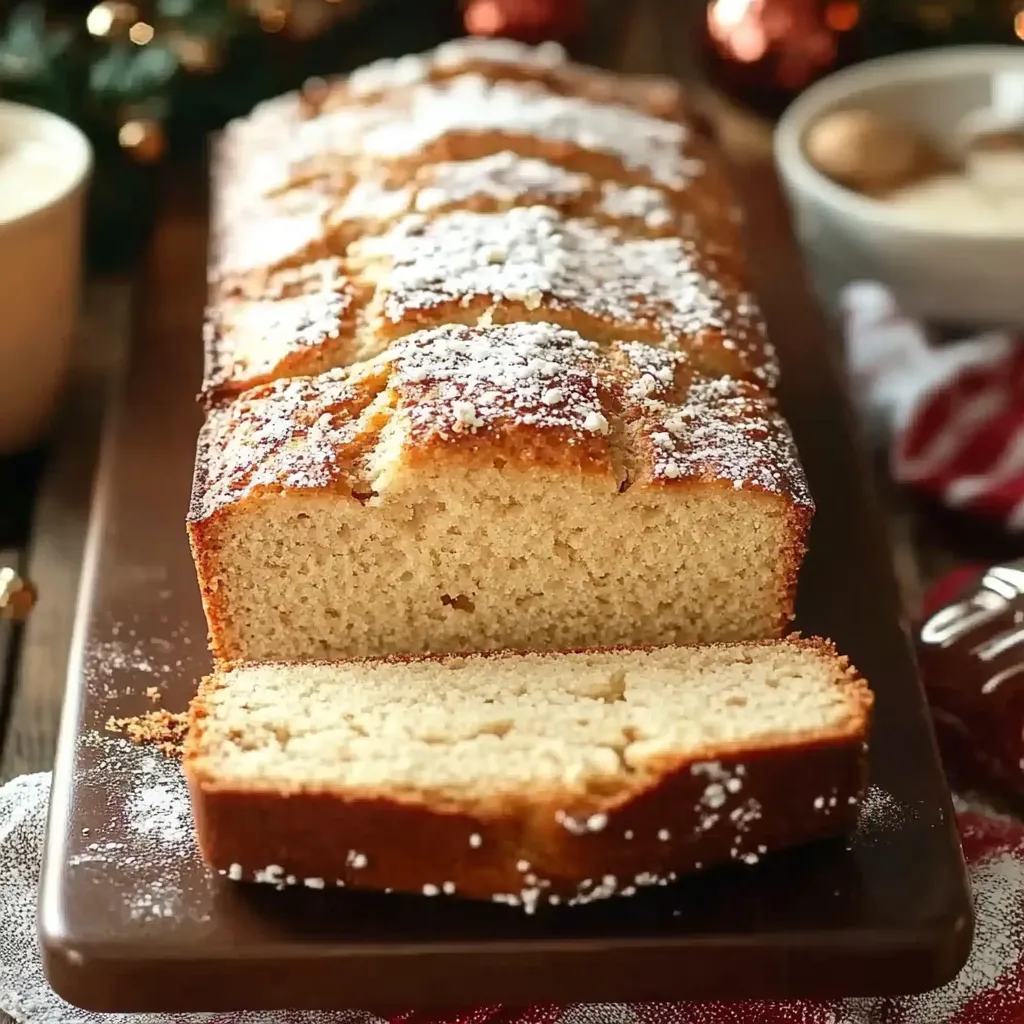 Christmas Bread with Eggnog