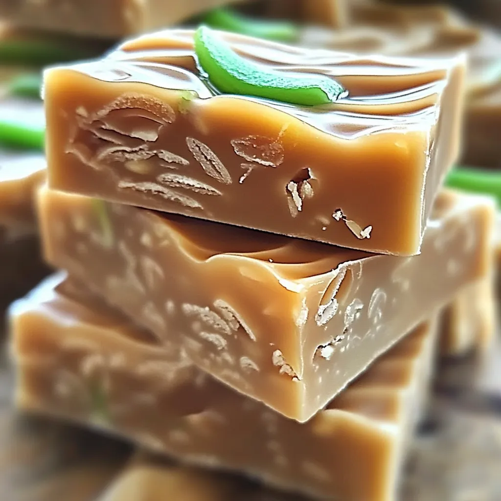 Easy caramel fudge
