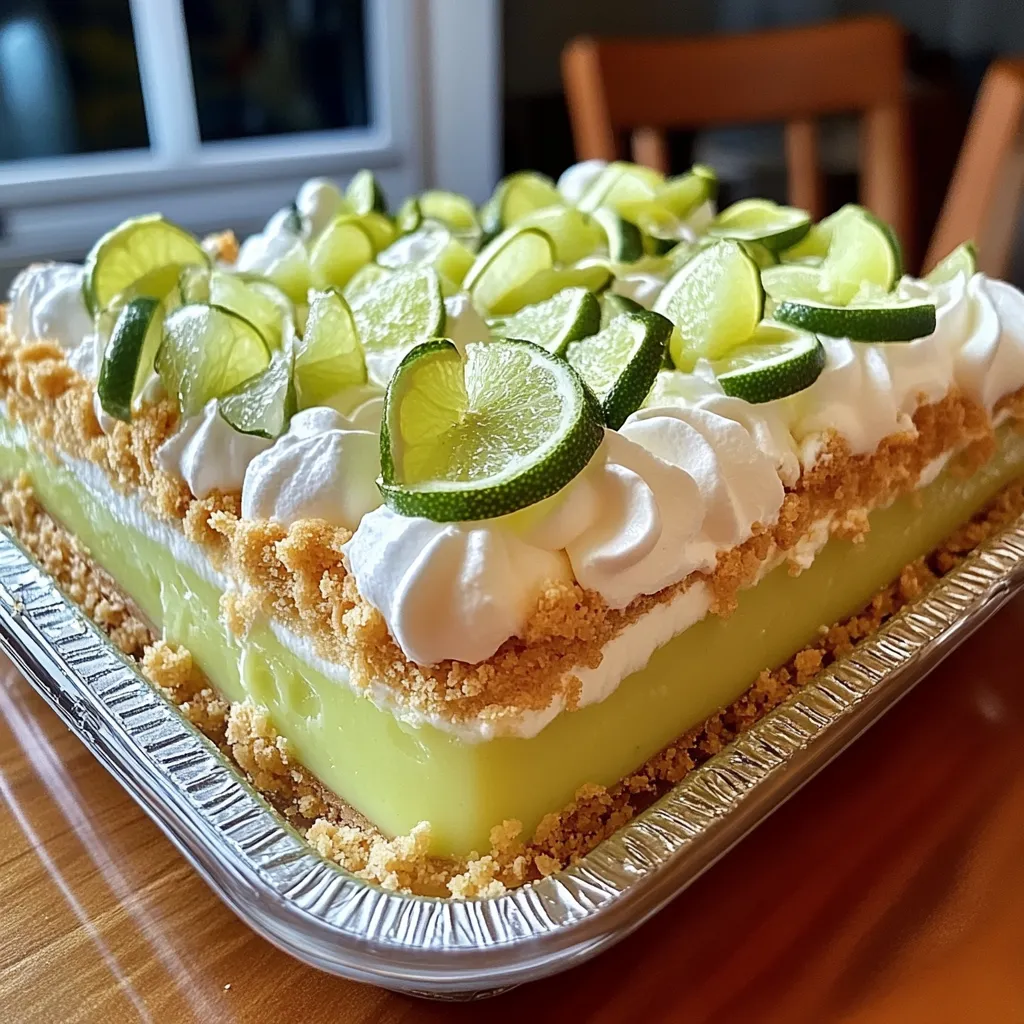No-bake Key Lime Dessert