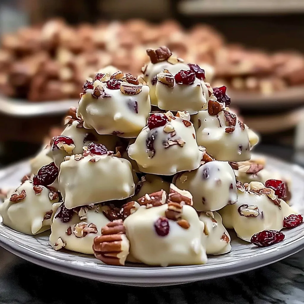 White Chocolate Clusters
