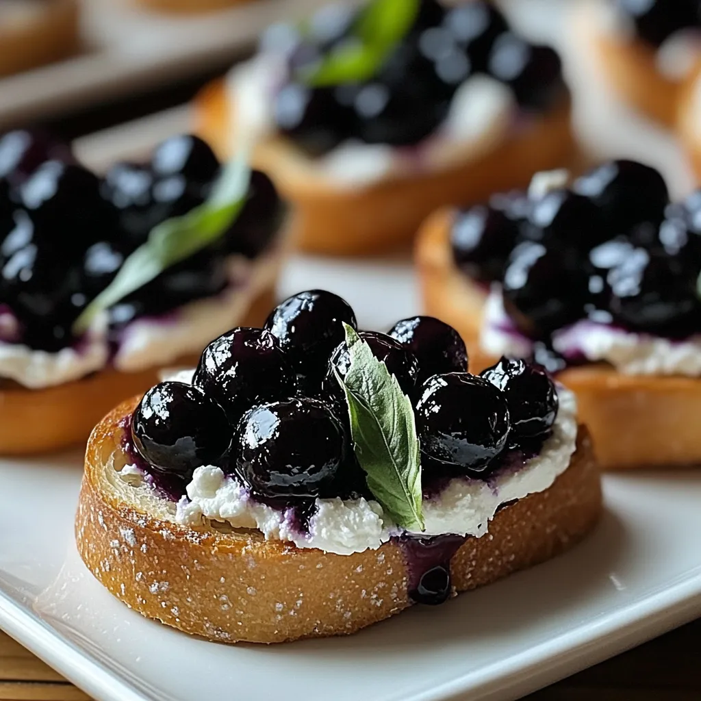 Balsamic crostinis recipe
