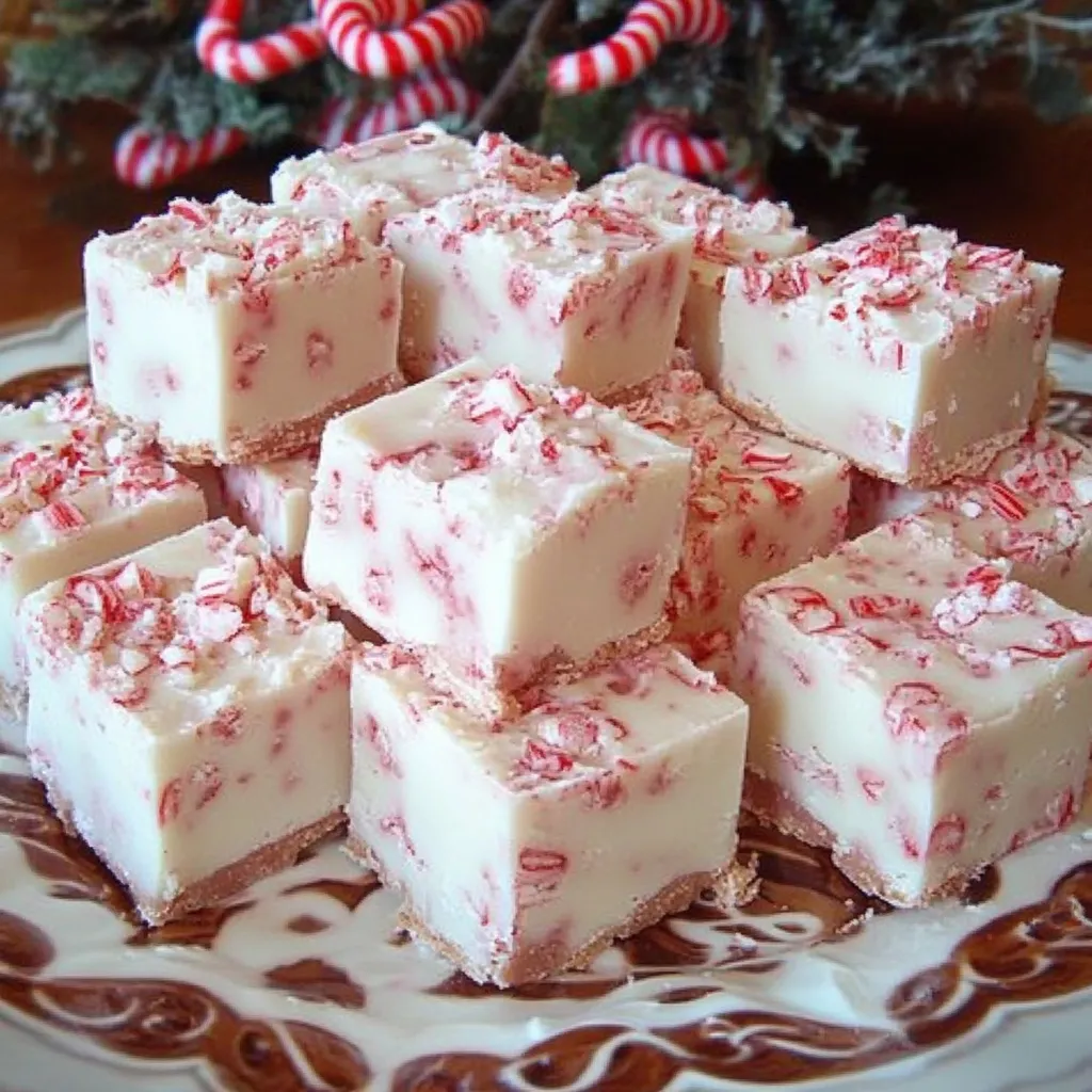 Christmas candy fudge
