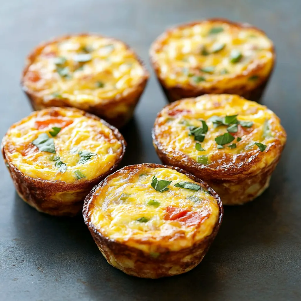 Gluten-free muffin tin breakfast