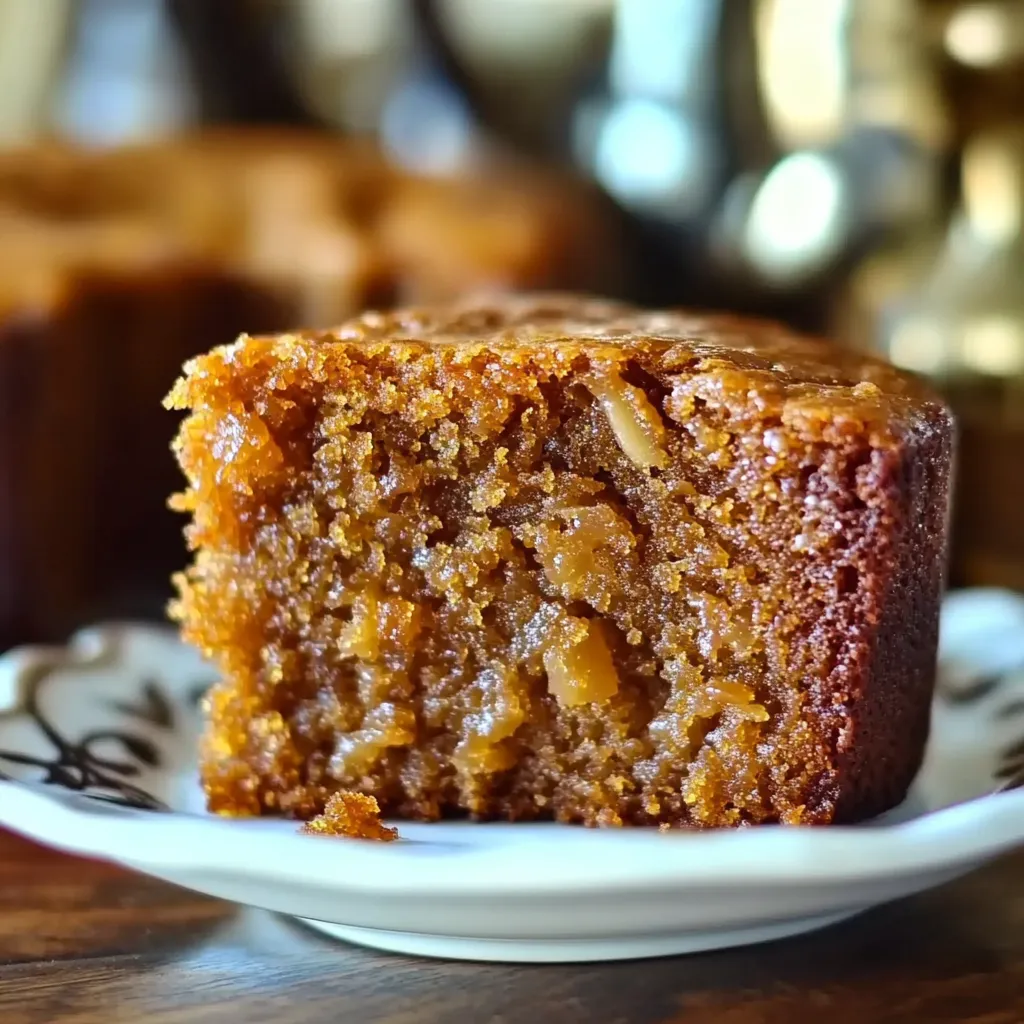 Applesauce spice cake