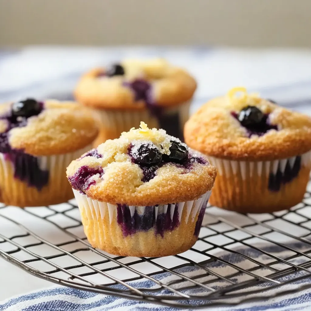 Easy blueberry muffin recipe