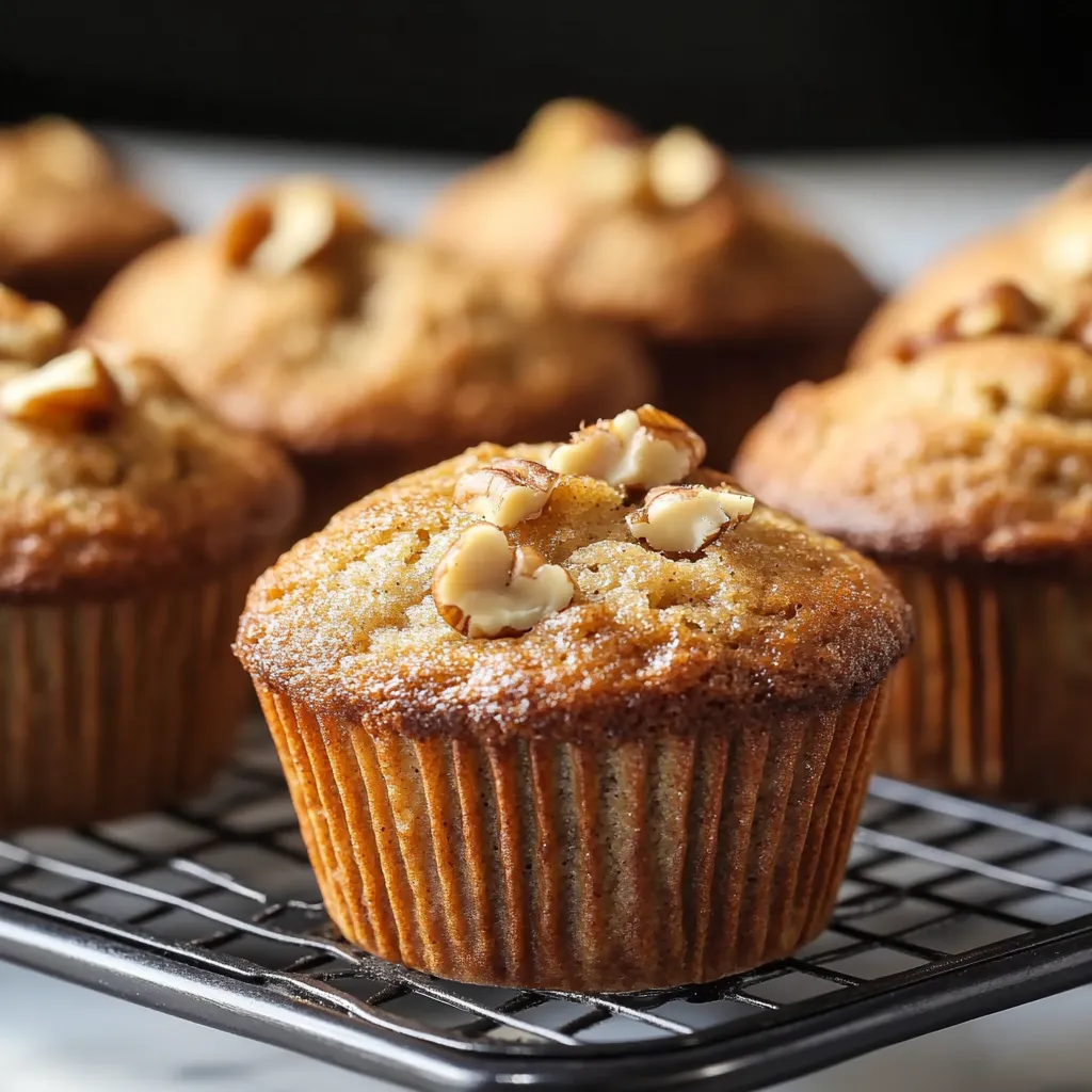 Moist Banana Muffins