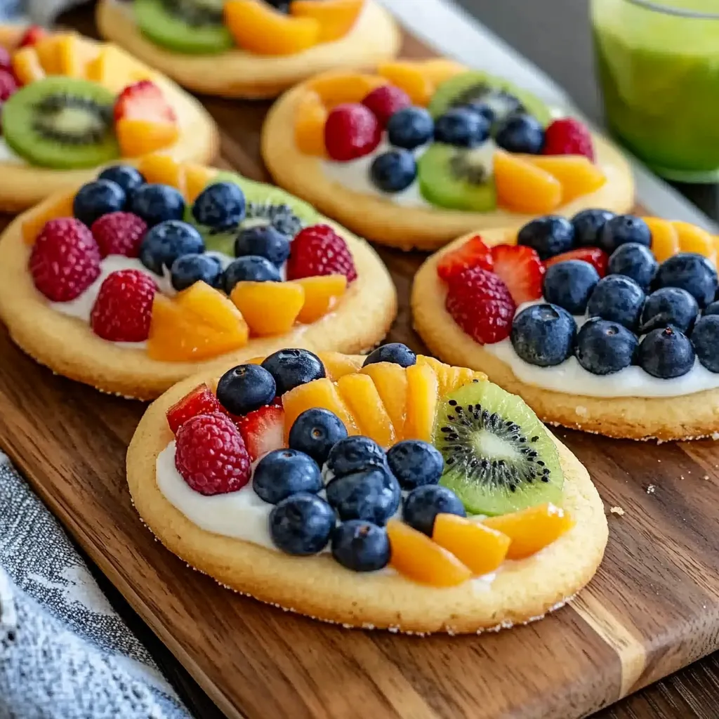 Easter fruit pizza recipe