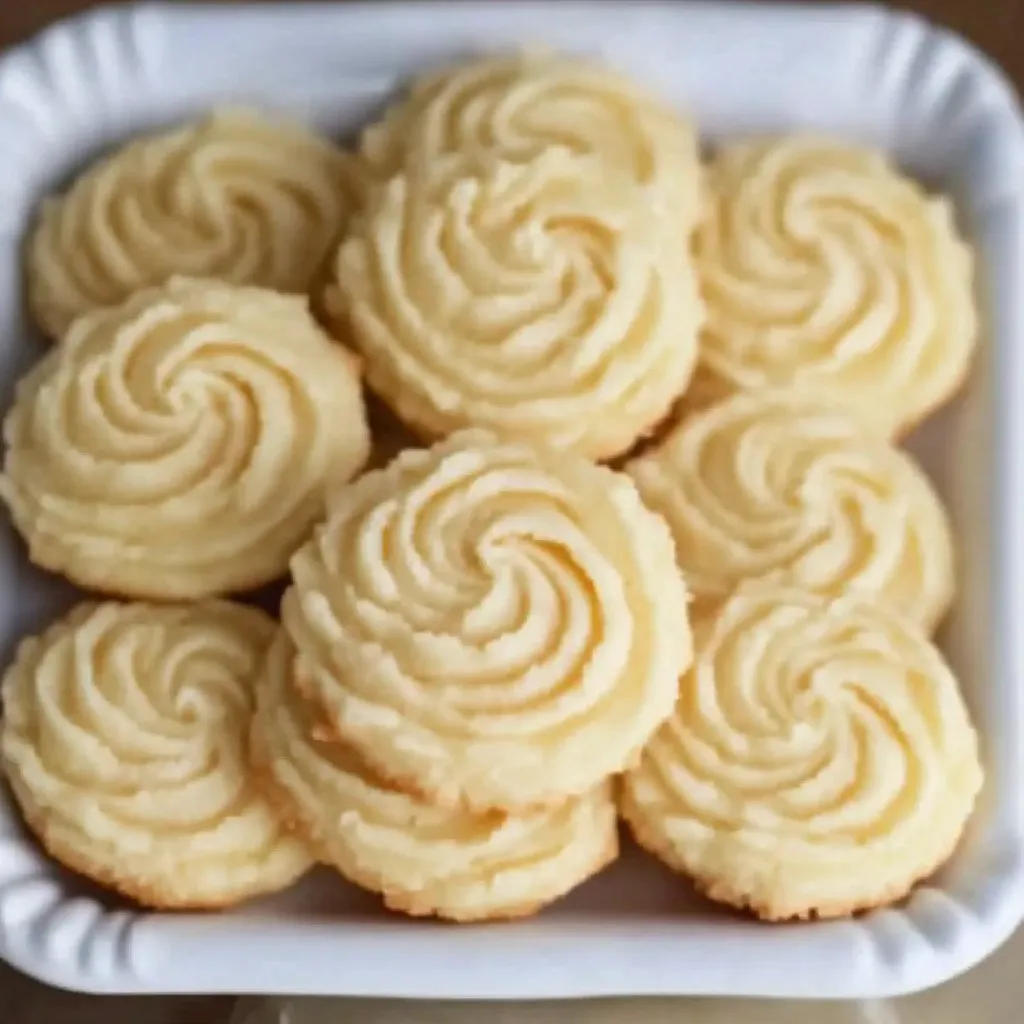 3-Ingredient Butter Cookies