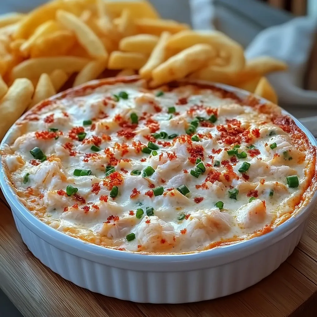 Creamy seafood dip