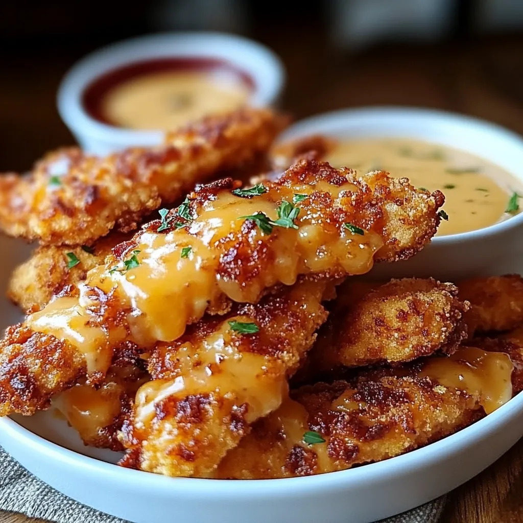 Crispy chicken tenders