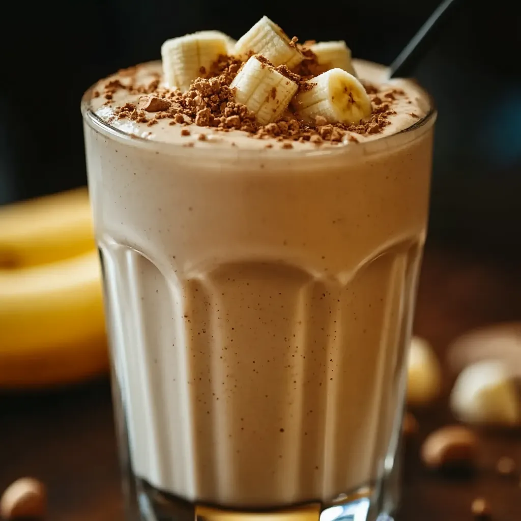 Banana Peanut Butter Smoothie