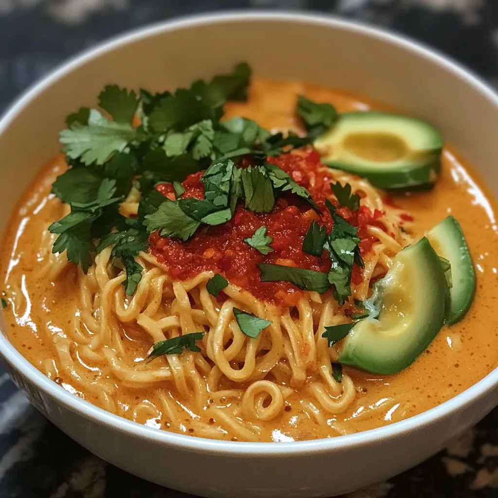 Coconut curry ramen