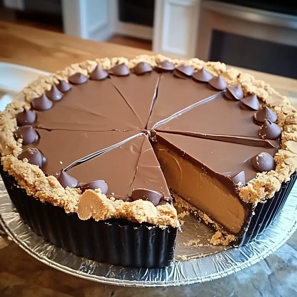 Giant Peanut Butter Cup Dessert