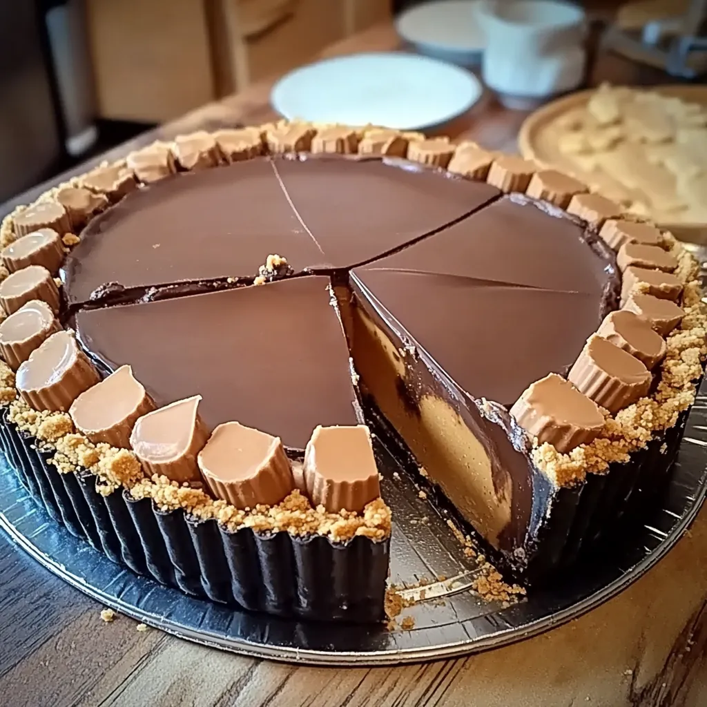 Homemade Reese’s Pie