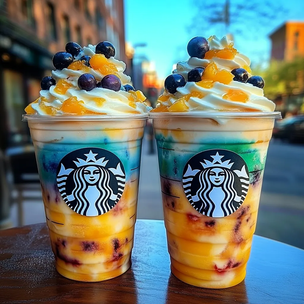 tropical pulse frappuccino 