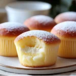 Fluffy Japanese Cotton Cheesecake Cupcakes