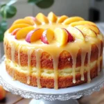 Peach pound cake