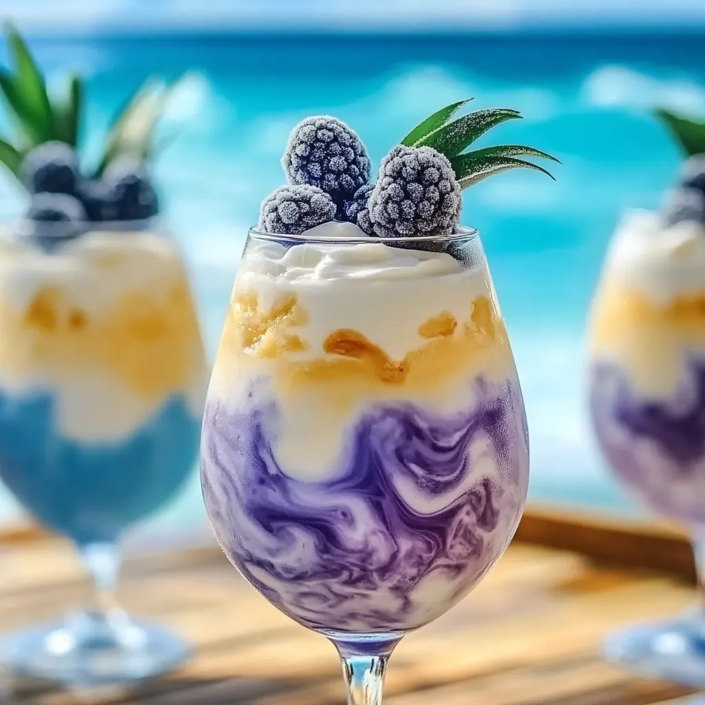 Ocean Love Colada – A Beachside Escape in a Glass