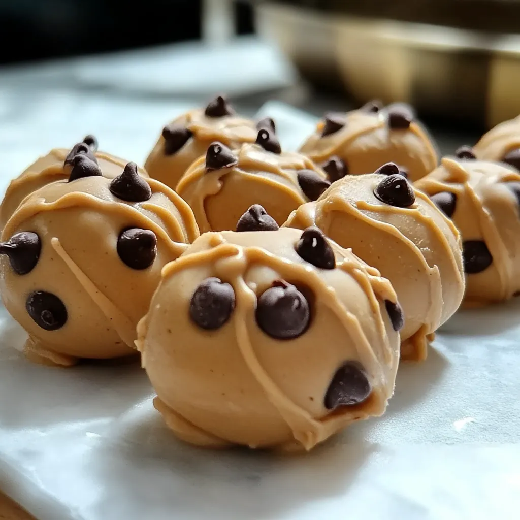 Healthy yogurt chocolate chip bites