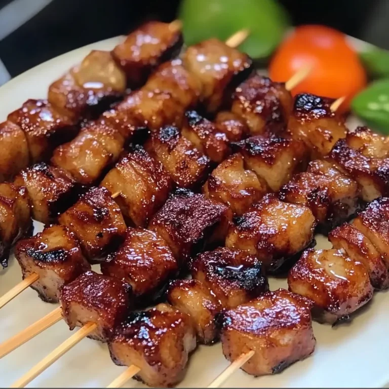 Tasty and Delicious Barbecue Skewers