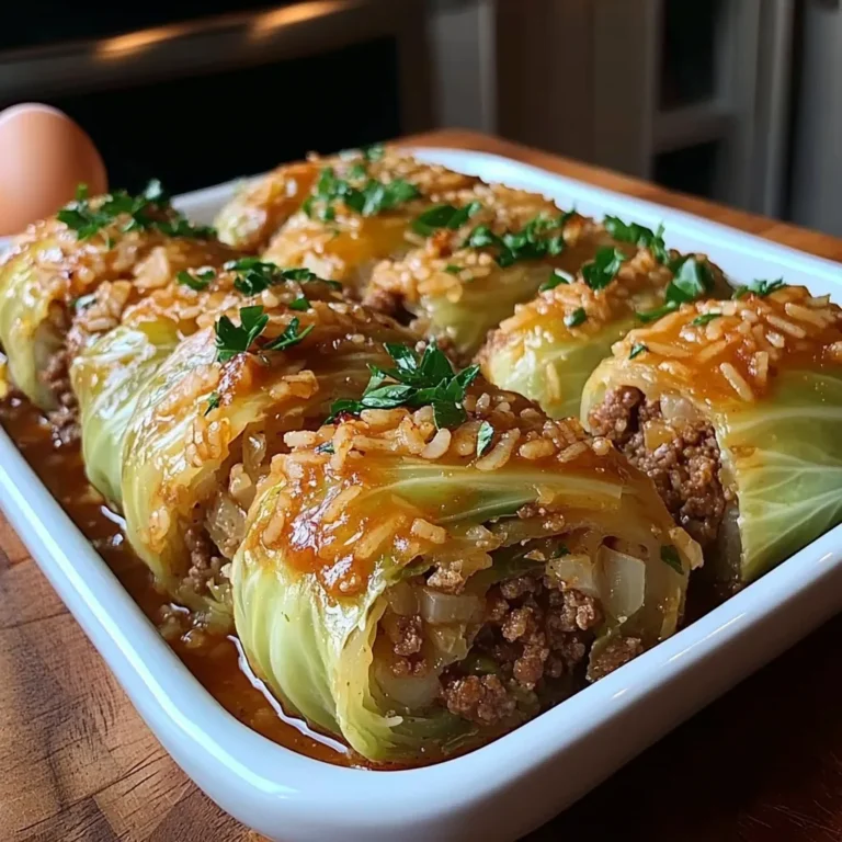 Stuffed Cabbage Roll Casserole: A Hearty Classic Made Easy