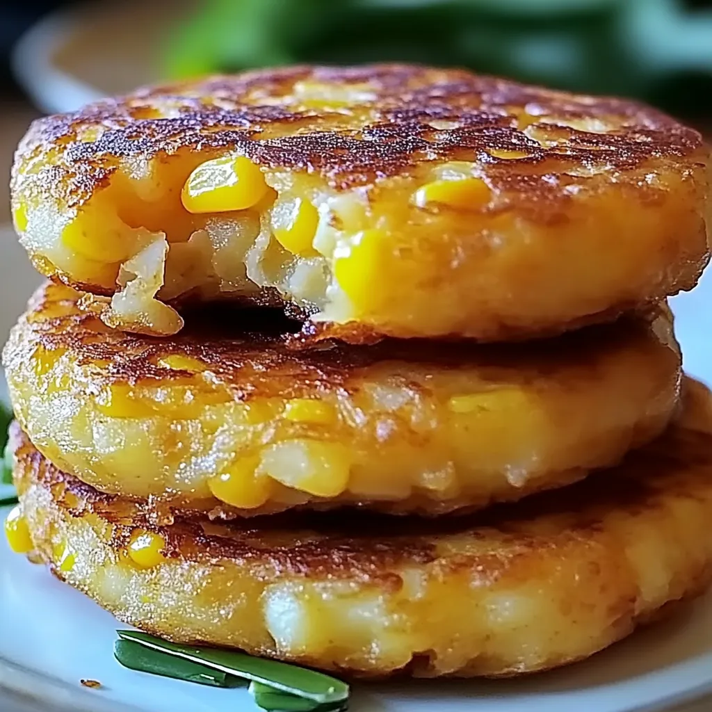 Crispy Cheddar Corn Potato