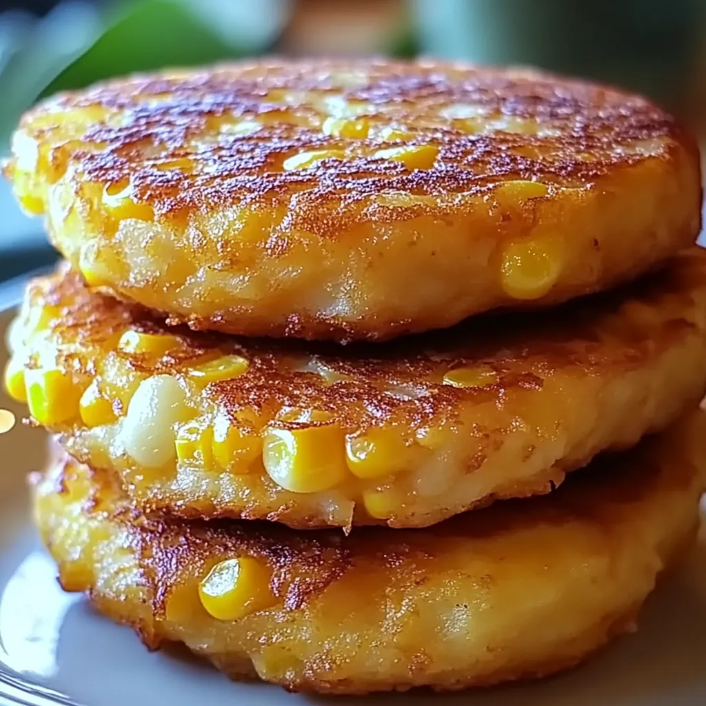 Crispy Cheddar Corn Potato