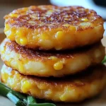 Crispy Cheddar Corn Potato