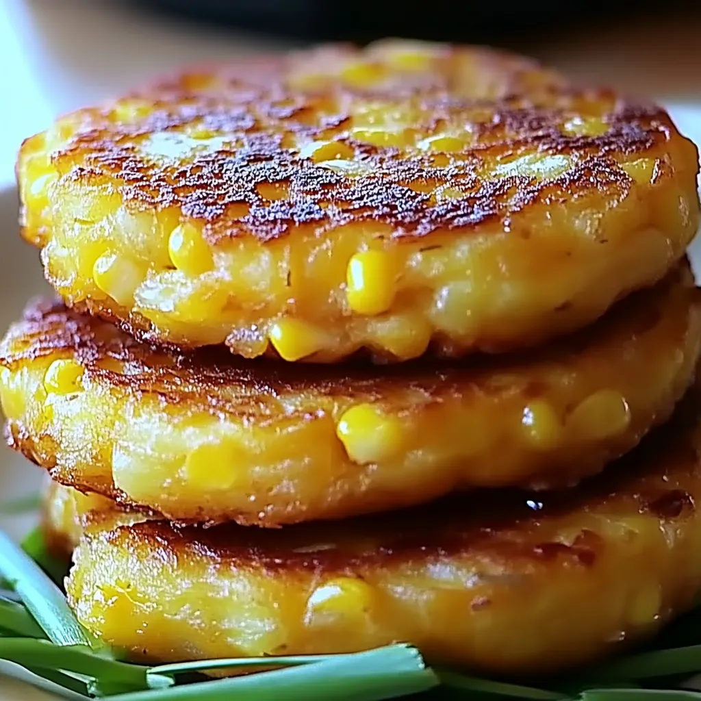 Crispy Cheddar Corn Potato