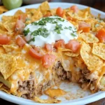 Dorito Casserole with Ground Beef