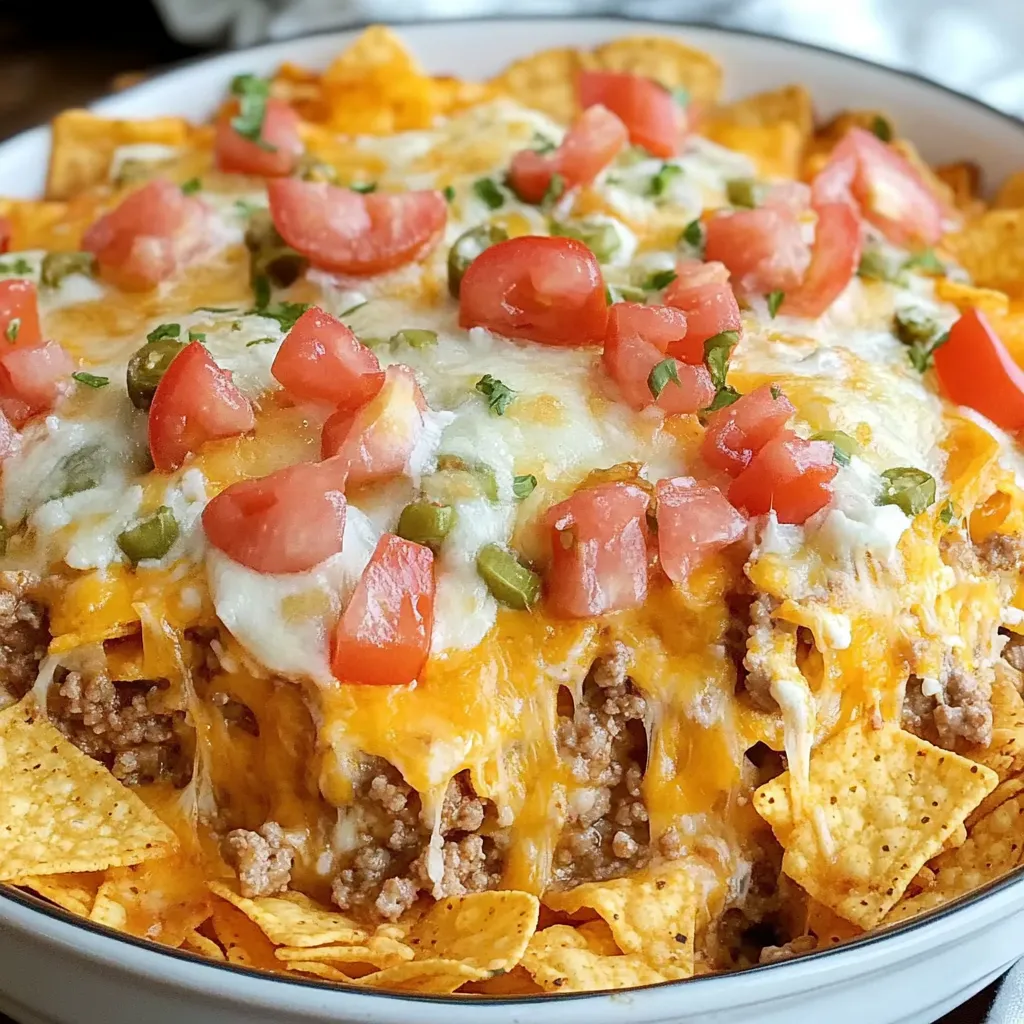 nacho chip casserole