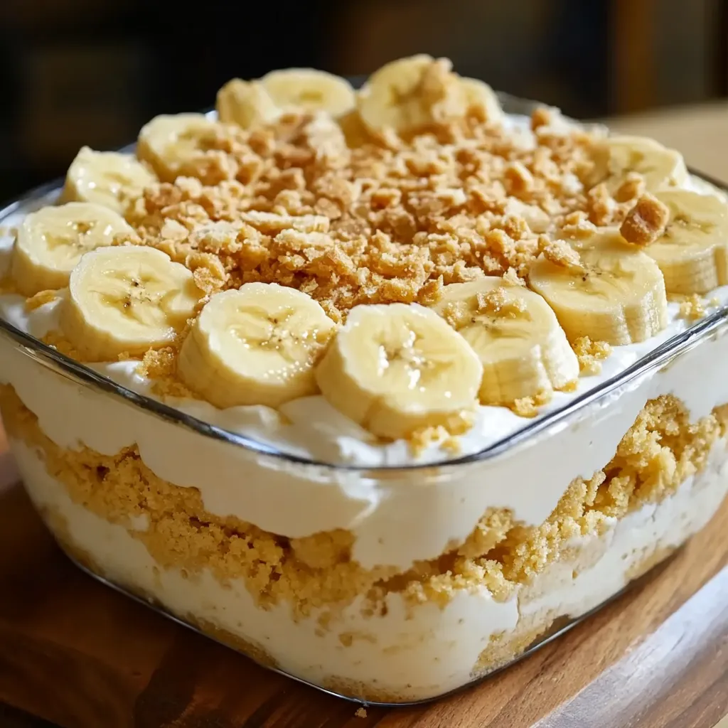 layered banana pudding